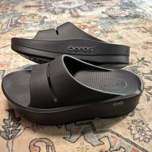 OOFOS Ooahh Women's Flip Flop Sandal Slip On Comfort Supportive Shoes Size 7